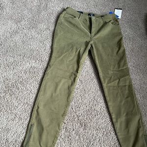 Olive green pants